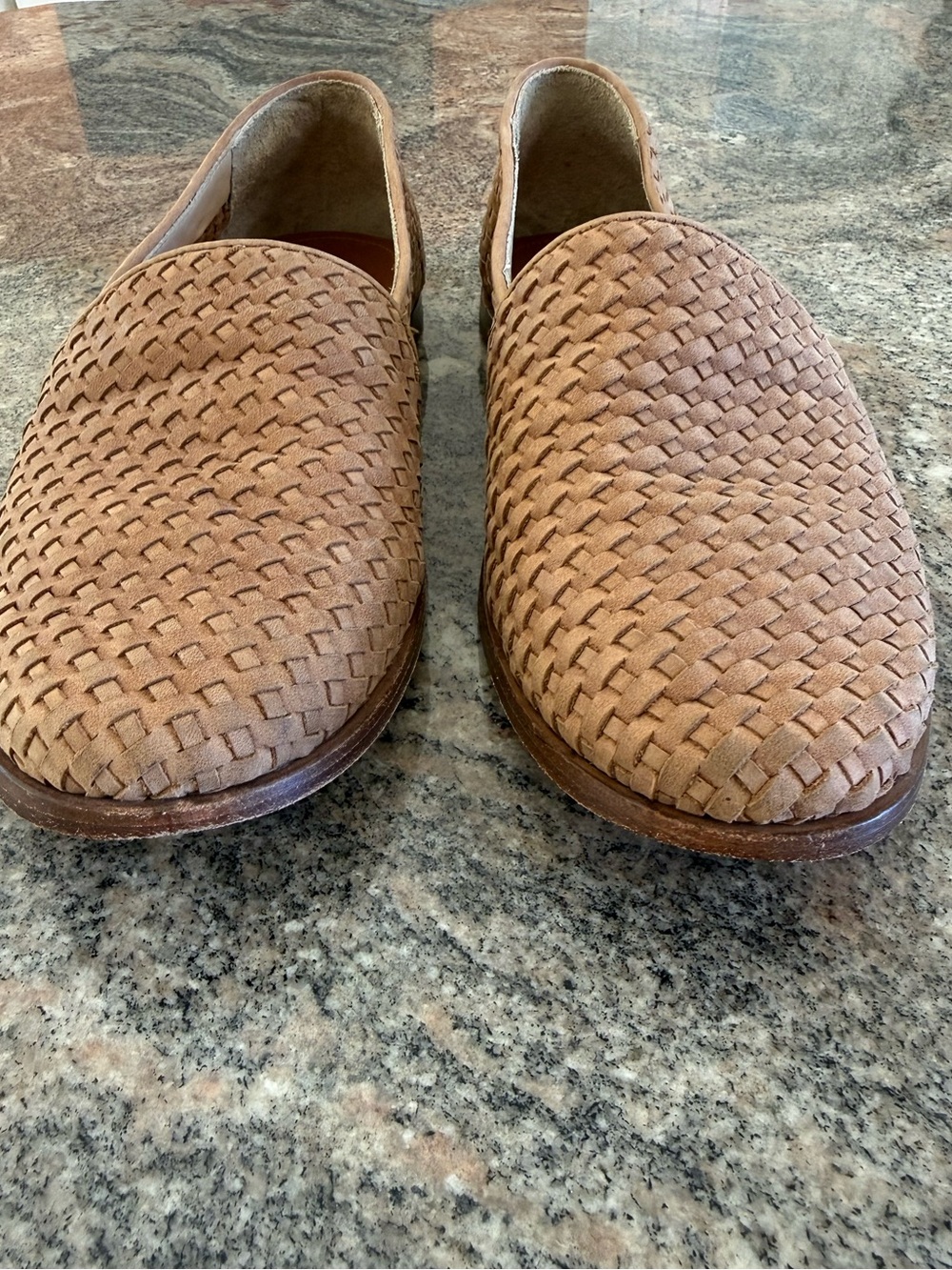 Nisolo women's leather Woven Slip-On Loafers - Picture 6 of 6